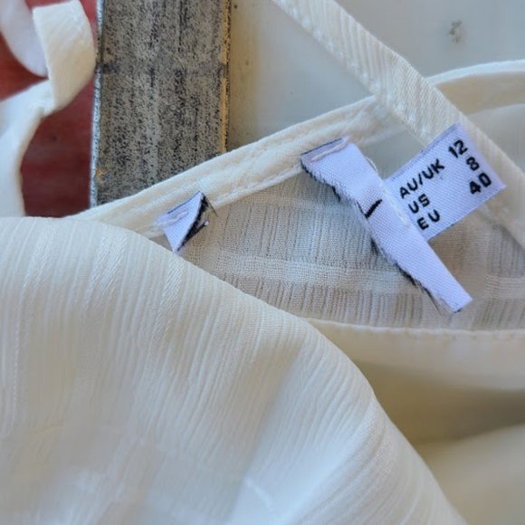 Princess Polly White Theodora Ruffle Playsuit 8 - Picture 12 of 12